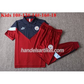 Manchester City 2020/21 Kinder Trainings Poloshirt M002